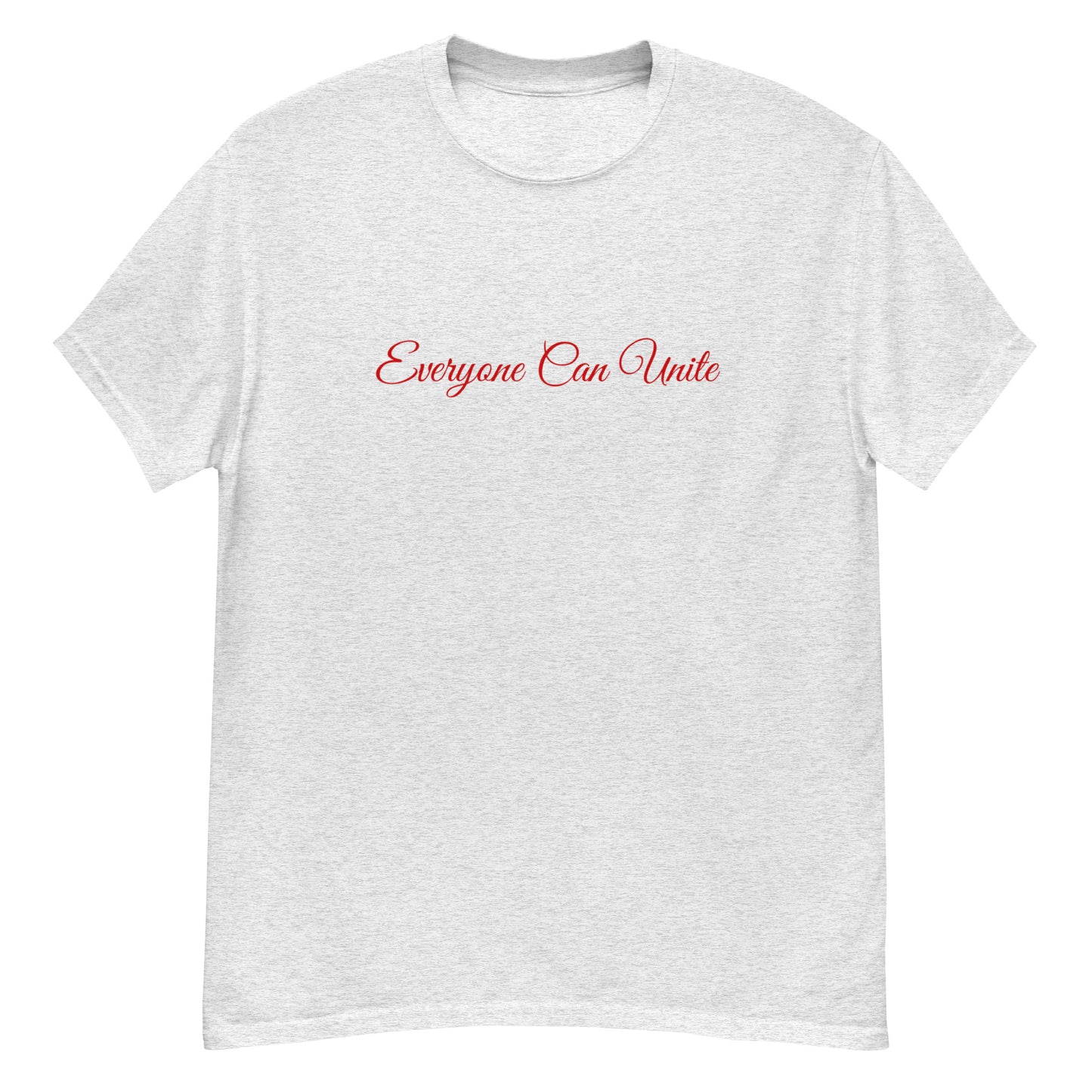 Men's Classic Tee Red Calligraphy