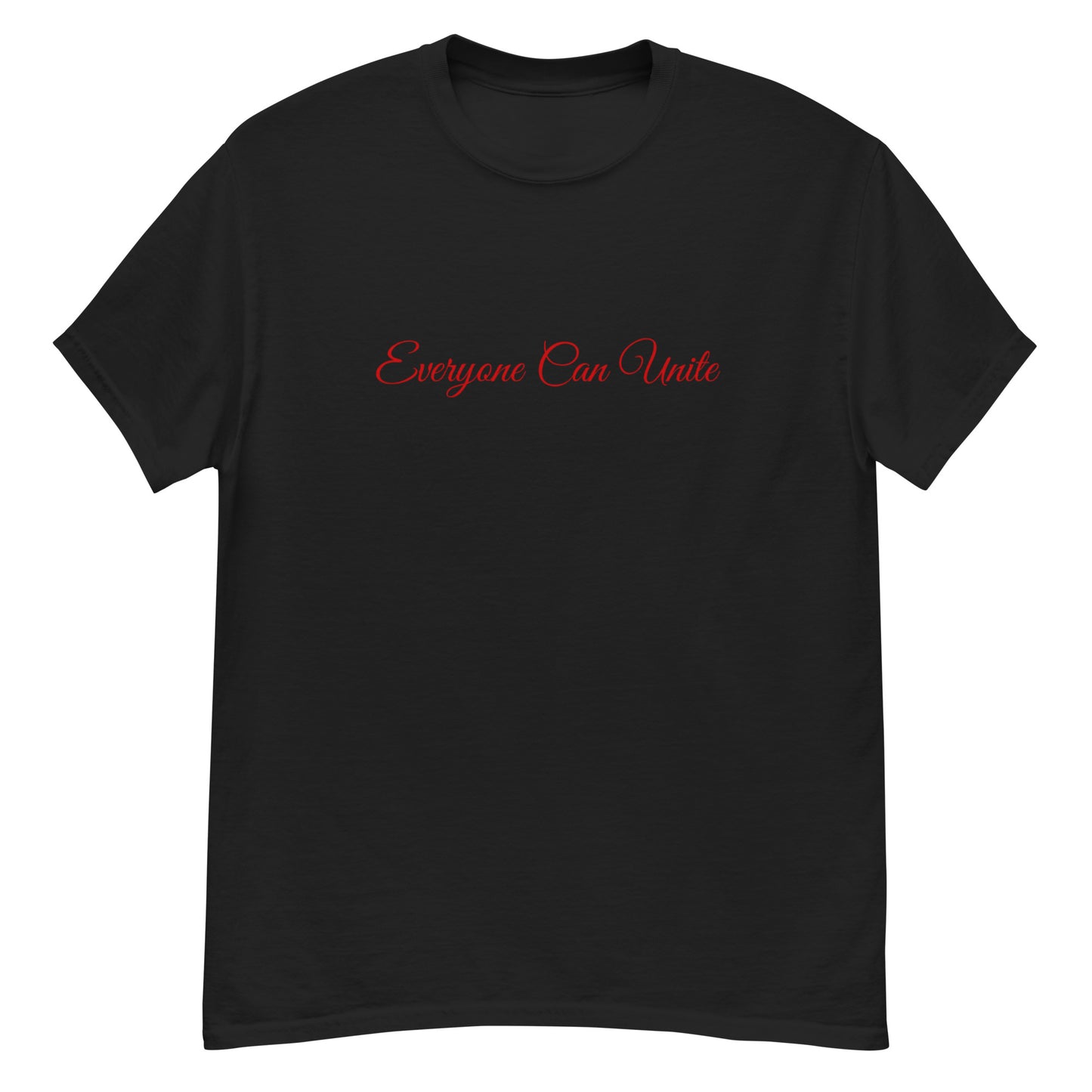 Men's Classic Tee Red Calligraphy