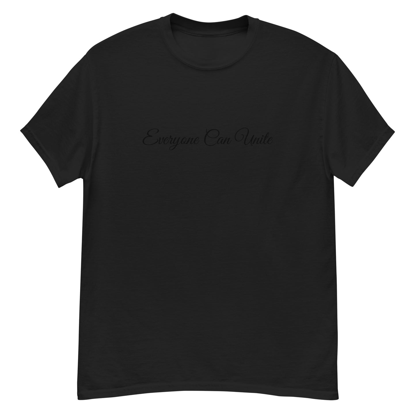 Men's Classic Tee Black Calligraphy