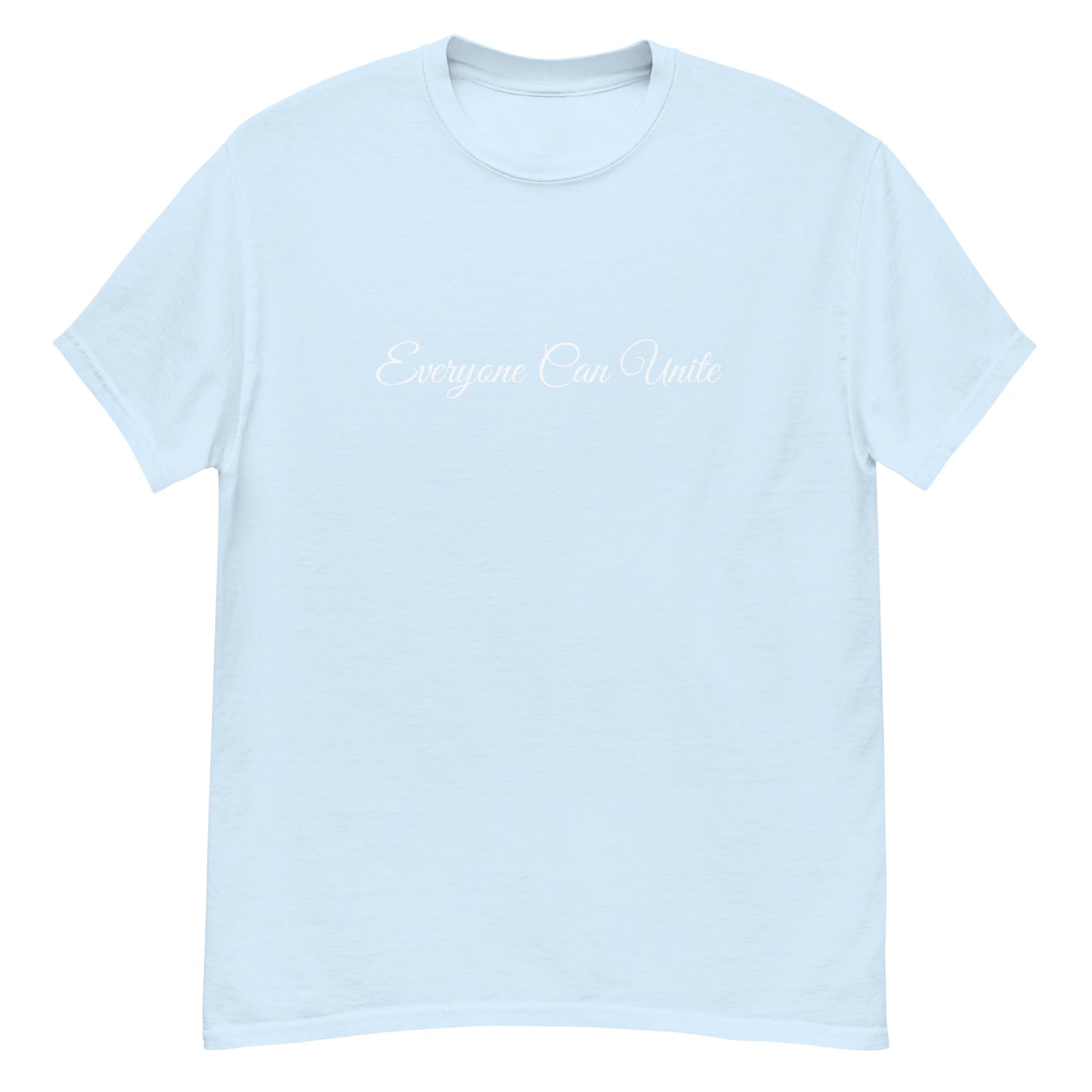 Men's Classic Tee White Calligraphy