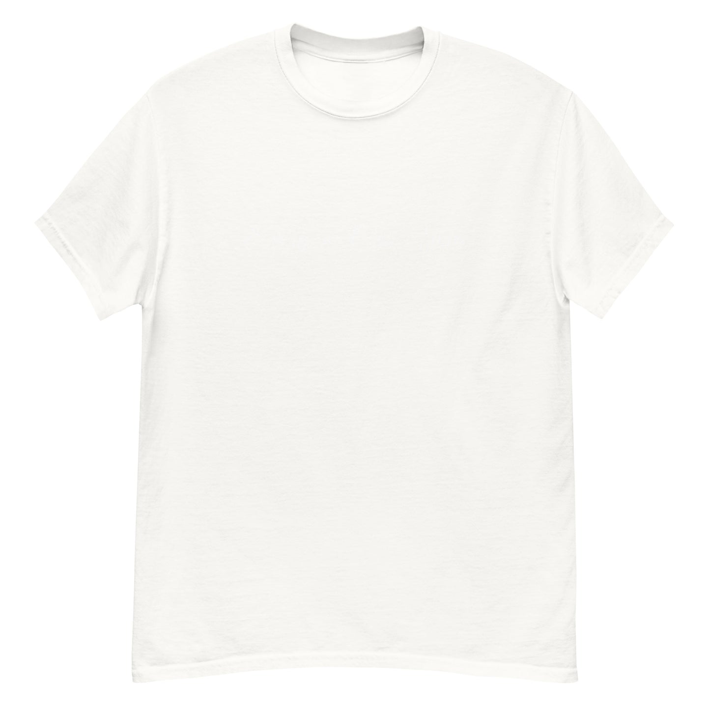 Men's Classic Tee White Calligraphy